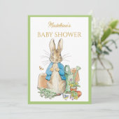 Custom Peter het konijn Kaart (Staand voorkant)