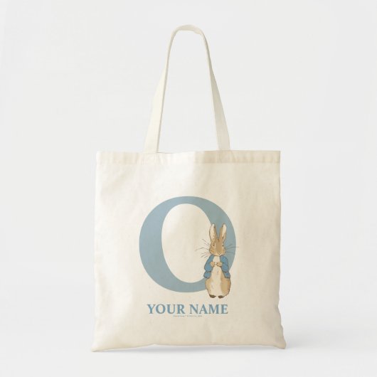 Custom Peter Rabbit - Letter O Canvas tas (Voorkant)