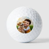 Custom Pets Kids Funny Party Personalized Golfballen (Voorkant)
