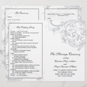 Custom_Pewter Weddenschap Program (Voorkant / Achterkant)