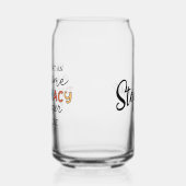 Custom Pharmacy Manager Geweldige Funny Blikvorm Glas (Links)