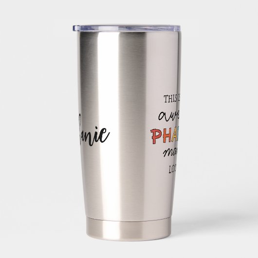 Custom Pharmacy Manager Geweldige Funny Geïsoleerde Drinkbeker (Rechts)