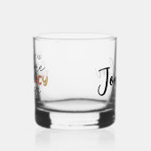 Custom Pharmacy Manager Geweldige Funny Whisky Glas (Links)