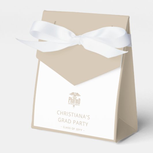 Custom PharmD Doctor of Pharmacy Graduation Party Bedankdoosjes (Voorkant Zijde)