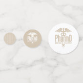 Custom PharmD Doctor of Pharmacy Graduation Party Confetti (Achterkanten)