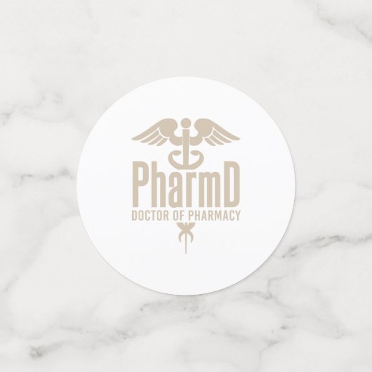 Custom PharmD Doctor of Pharmacy Graduation Party Confetti (Kleine voorkant)