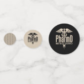 Custom PharmD Doctor of Pharmacy Graduation Party Confetti (Achterkanten)