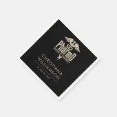 Custom PharmD Doctor of Pharmacy Graduation Party Servet (Hoek)