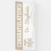 Custom PharmD Doctor of Pharmacy Graduation Party Spandoek (Verticaal)