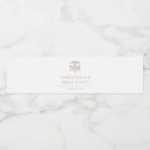 Custom PharmD Doctor of Pharmacy Graduation Party Waterfles Etiket (Enkel label)