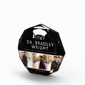 Custom PhD Doctoral Grad Hat Doctoral Graduation Fotoblokken (Rechts)