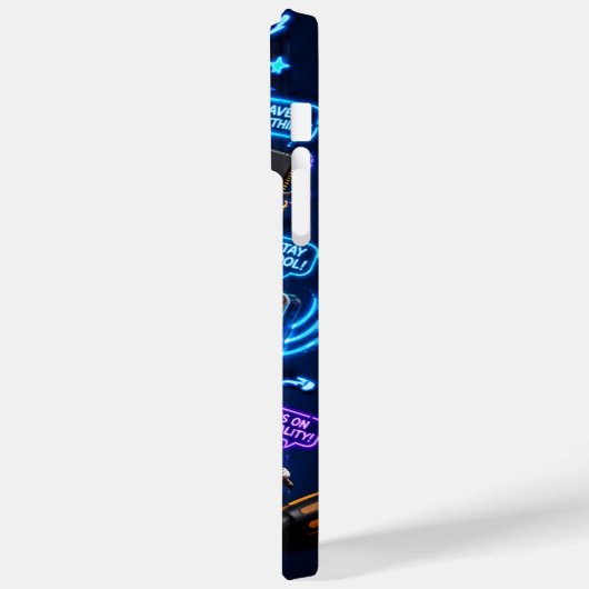 Custom Phone Case Animated Technology (Achterkant / Links)