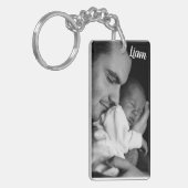 Custom photo and name keychain personalized (Voorkant Links)