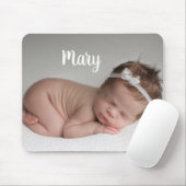Custom photo and name mouse pad personalized muismat (Met muis)