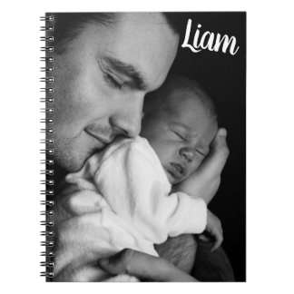 Custom photo and name notebook personalized notitieboek