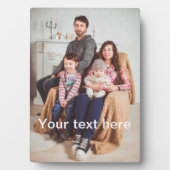 Custom Photo and/or Text Fotoplaat (voorkant)