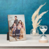 Custom Photo and/or Text Fotoplaat (Zijkant)