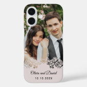 Custom Photo and Personalized Wedding Gift Case-Mate iPhone Case (Achterkant)