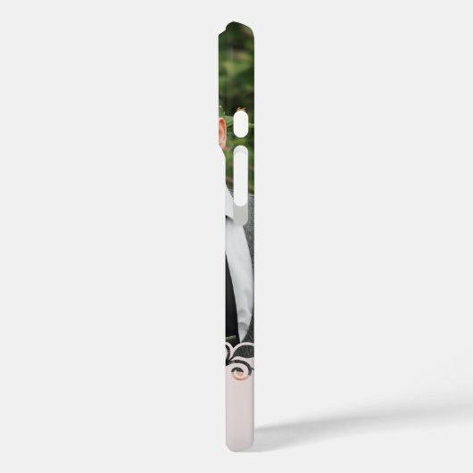Custom Photo and Personalized Wedding Gift Case-Mate iPhone Case (Achterkant / Links)