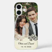 Custom Photo and Personalized Wedding Gift Case-Mate iPhone Case (Achterkant)