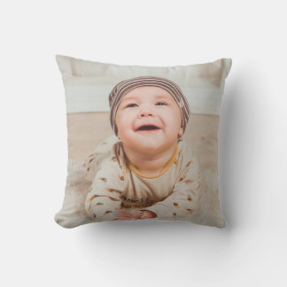 Custom photo and text Christmas Kussen