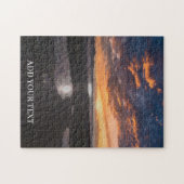 Custom Photo and Text Personalized  Legpuzzel (Horizontaal)
