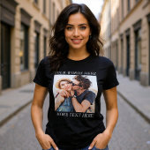 Custom Photo and Text T-shirt