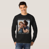 Custom Photo and Text T-shirt (Voorkant volledig)