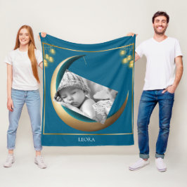 Custom Photo Baby Fleece Blanket  Deken