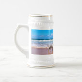 Custom Photo Beer Stein Your Pets Foto's Gift Bierpul (Links)