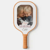Custom Photo Best Grandma Ever Pickleball Paddle (Voorkant)