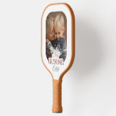 Custom Photo Best Grandma Ever Pickleball Paddle (Links)