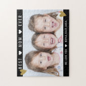 Custom Photo Best Mom Ever Mother's Day Legpuzzel (Verticaal)