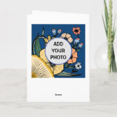 Custom Photo, Birthday card, custom Card Kaart (Achterkant)