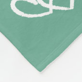 Custom Photo Blanket for Friends Keepsake Gift Fleece Deken (Hoek)