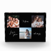 Custom Photo Block, hou van je moeder Fotoblokken (Voorkant)