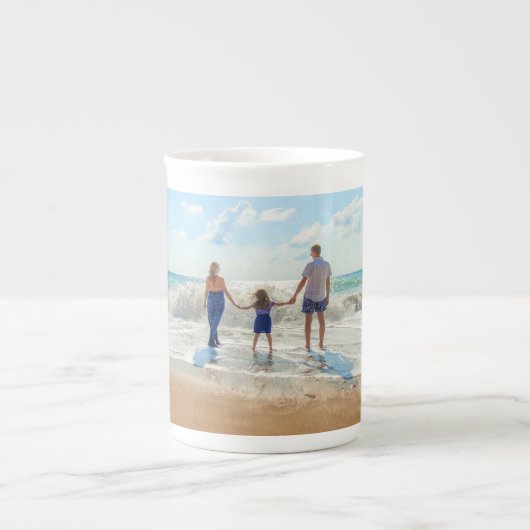 Custom Photo Bone China Mok van uw eigen ontwerp (Voorkant)