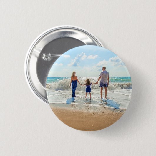 Custom Photo Button Uw Foto's Design Gift (Voorkant /achterkant)