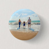 Custom Photo Button Your Own Design - Family (Voorkant)
