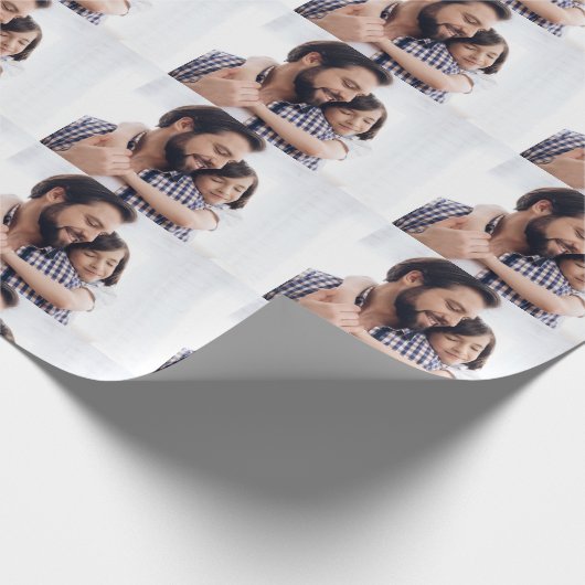 Custom Photo Cadeaupapier (Hoek)