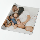 Custom Photo Cadeaupapier (Uitgerold)