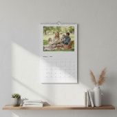 Custom Photo Calendar, Rustic Wall Design Kalender