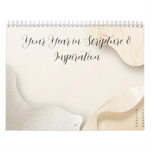 Custom Photo Calendar with Bible Verses Kalender (Hoes)