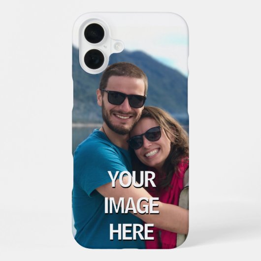 Custom Photo Case, Custom Case, Photo Phone Case iPhone Hoesje (Achterkant)