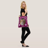 Custom Photo Cat Lover Tote Bag (Op model)
