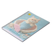 Custom photo cat pet notebook notitieboek (Linkerzijde)