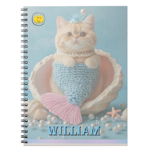 Custom photo cat pet notebook notitieboek (Voorkant)