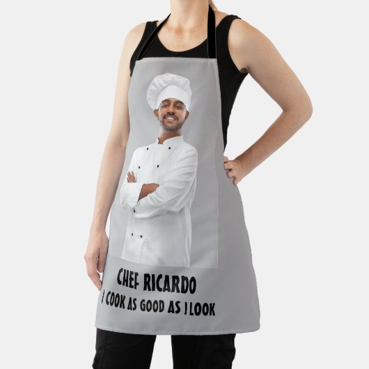 Custom Photo Chef Schort (Insitu)