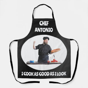 Custom Photo Chef Schort