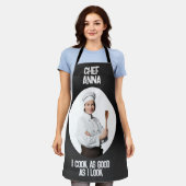 Custom Photo Chef Schort (Gedragen)